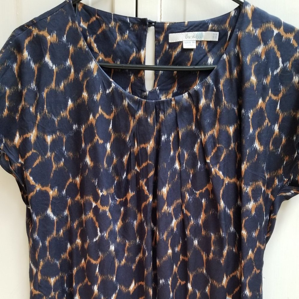 Boden Ravello silk blend top M